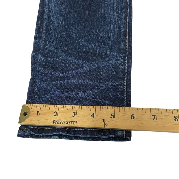 American Eagle 28x27 Flex Slim Dark Blue Wash Denim Blue Jeans 28x28 Men’s - Picture 5 of 10